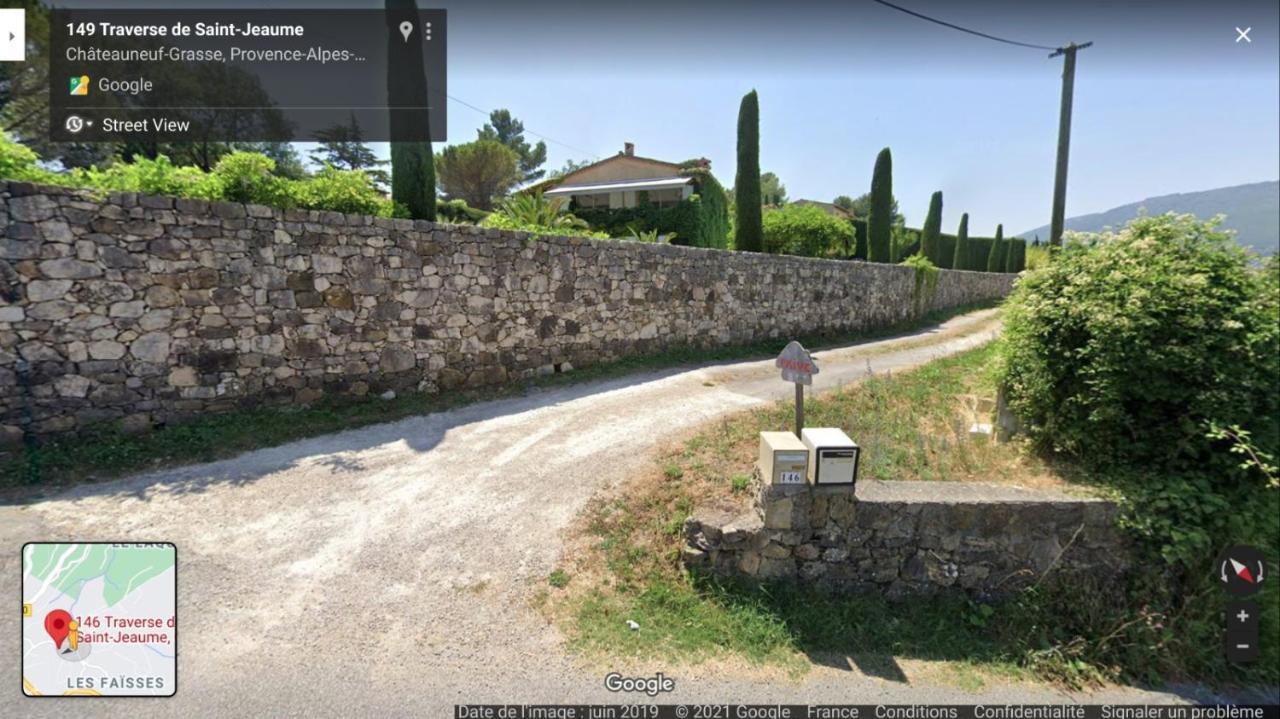 Bambou Entre Mer Et Montagnes Chateauneuf-Grasse Экстерьер фото